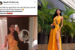Kiều Loan đi ăn sáng nhưng lên đồ nóng bỏng với váy xẻ cao, tự tay trang điểm siêu quyến rũ