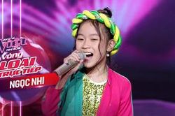 Ngọc Nhi trình diễn xuất sắc khiến Hương Giang tự hào: 'Con hát bằng não, cô hâm mộ con'