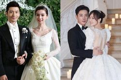Váy cưới của mỹ nhân Hoa ngữ: Lưu Thi Thi - Angela Baby đắt đỏ, Đường Yên tinh tế từng chi tiết
