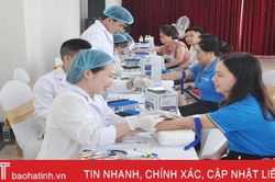 Hơn 200 khách hàng Bảo Việt Nhân thọ Hà Tĩnh được tầm soát ung thư