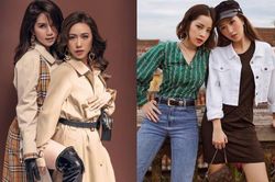 Những cặp chị em trong showbiz Việt: Giống từ ngoại hình đến cả phong cách thời trang