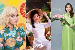 Những ngôi sao quốc tế được khen ngợi hết lời khi diện áo dài truyền thống Việt Nam