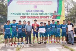 Công ty Minh Thuận vô địch giải bóng đá 7 người huyện Long Thành năm 2019