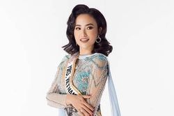 Lê Vũ Hoàng Hạt nối bước Hoa hậu Dương Thùy Linh chinh chiến tại Mrs Worldwide 2019