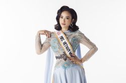 Lê Vũ Hoàng Hạt tiếp bước Dương Thùy Linh chinh chiến tại 'Mrs Worldwide 2019'
