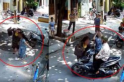 Vợ bị bồ nhí đánh chảy máu đầu, chồng ngồi im như người dưng gây xôn xao