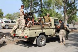Các lực lượng Saudi Arabia kiểm soát thành phố Aden của Yemen
