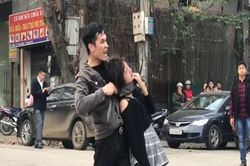 Nữ điều dưỡng viên Bệnh viện Tâm thần bị đối tượng nghiện bắt làm con tin