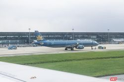 Máy bay của Vietnam Airlines gặp sự cố hạ cánh không thành ở Đà Nẵng