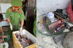 Ớn lạnh phát hiện cơ sở chế biến thịt heo nái thối thành thịt 'bò tươi'