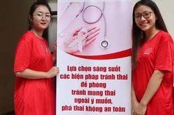 'Hành trình SV - OK' góp phần hạn chế tình trạng nạo phá thai trong sinh viên