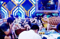 Gần 30 thanh niên sử dụng chất ma túy tại quán karaoke