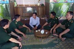 Già làng uy tín nơi biên cương