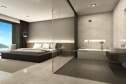 Khách sạn sang trọng với phòng tắm xuyên thấu trở thành 'cứu tinh' hâm nóng tình yêu