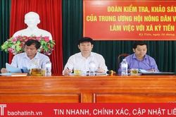 Hội Nông dân Việt Nam lắng nghe ý kiến hội viên cơ sở của Hà Tĩnh