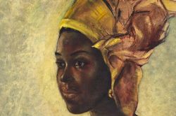 Tranh của danh họa Nigeria bán được hàng triệu USD nhờ Google