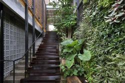 Ngôi nhà mộc đẹp mê hoặc nhờ nghệ thuật xếp gạch tuyệt tác