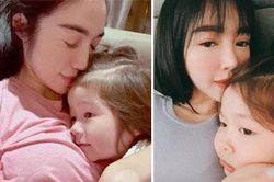 Elly Trần chia sẻ chuyện né hôn các con khi còn bé