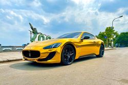 Ngắm xe sang Matserati dán decal vàng độc nhất Việt Nam
