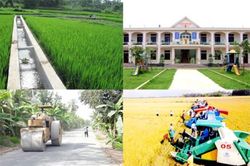 4 huyện đạt chuẩn nông thôn mới