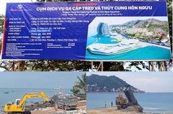 Tạm ngừng dự án lấp biển làm thủy cung ở TP Vũng Tàu