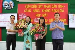 VKSND tỉnh Kiên Giang tổ chức họp mặt kỷ niệm ngày phụ nữ Việt Nam