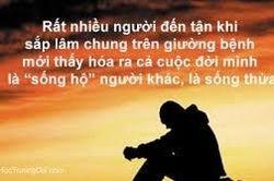 Điều gì hối tiếc nhất của người sắp lìa đời?