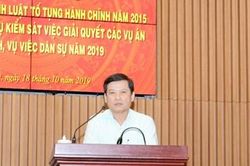 VKSND tối cao sơ kết 3 năm thi hành Luật Tố tụng hành chính