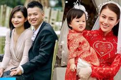 Những cặp đôi showbiz Việt có con rồi mới làm đám cưới