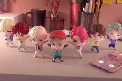 BTS hóa nhóm nhạc hoạt hình đáng yêu nhất thế giới trong video mới