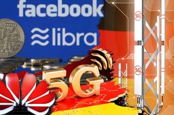 Đức 'mở cửa' cho Huawei phát triển 5G, các 'ông lớn' ghẻ lạnh tiền ảo Libra