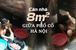 Nỗi khổ gia đình sống trong căn nhà 'tí hon' ở phố cổ Hà Nội