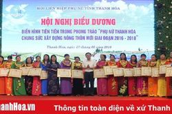 Phụ nữ Thanh Hóa 50 năm thực hiện Di chúc của Chủ tịch Hồ Chí Minh
