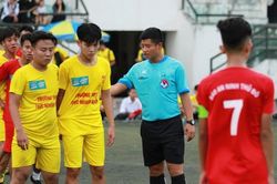 Từ cầu thủ trở thành trọng tài Giải bóng đá học sinh THPT Hà Nội - Báo An ninh Thủ đô