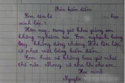 Loạt bản kiểm điểm học sinh khiến CĐM cười chảy nước mắt