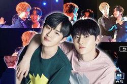 Fan Wanna One được phen 'rần rần': Team 'Saranghae' Minhyun và Jaehwan hội ngộ thân thiết tại BOF