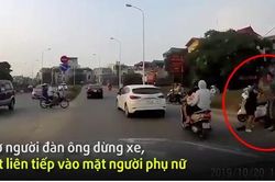 Chồng hành hung vợ mang bầu giữa phố ngay trong ngày 20/10
