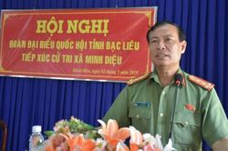 Giám đốc Công an tỉnh Bạc Liêu làm Cục trưởng Cục Tổ chức cán bộ Bộ Công an