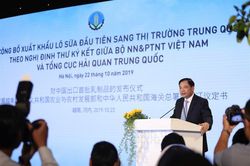 Tập đoàn TH trở thành doanh nghiệp Việt Nam đầu tiên xuất khẩu sữa sang Trung Quốc
