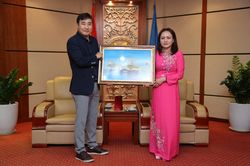 Lãnh đạo CĐ DKVN tiếp Công đoàn Dầu khí Hàn Quốc
