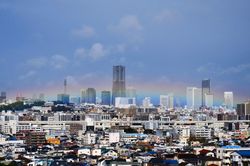 Cầu vồng rực sáng, tuyết đầu mùa trắng đỉnh Phú Sĩ trùng giờ Nhật hoàng đăng quang