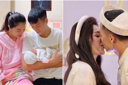 Trung vệ Bùi Tiến Dũng: hành trình ngọt ngào từ yêu đến khi lên chức bố