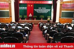 Tập huấn thực hiện Luật Quy hoạch, hướng dẫn lập Quy hoạch tỉnh Thanh Hóa