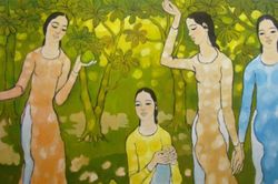 Hành trình của những họa sĩ 'triệu đô' (Kỳ 1): Thế giới 'nữ phái' của Nguyễn Trung