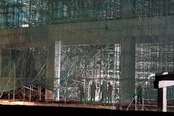 Sập giàn giáo Trung tâm văn hóa xứ Đông Hải Dương, 5 người bị nạn