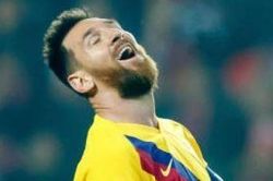 Messi không thể ghi bàn từ cự ly chưa đầy 5 m