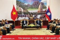 Hà Tĩnh - Bôlykhămxay vun dày tình hữu nghị, tăng cường hợp tác phát triển