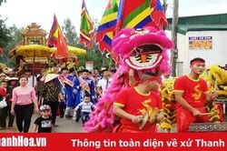Sôi nổi Lễ hội Sư bà Ngọc nữ Mai Thị Triều