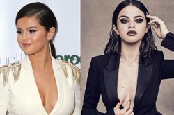 Selena Gomez chuộng mốt thả rông hoặc để lộ nội y khi diện suit
