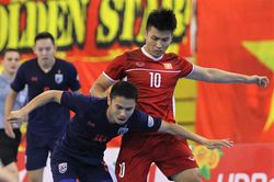 Việt Nam thua Thái Lan 0-2 ở bán kết giải futsal Đông Nam Á